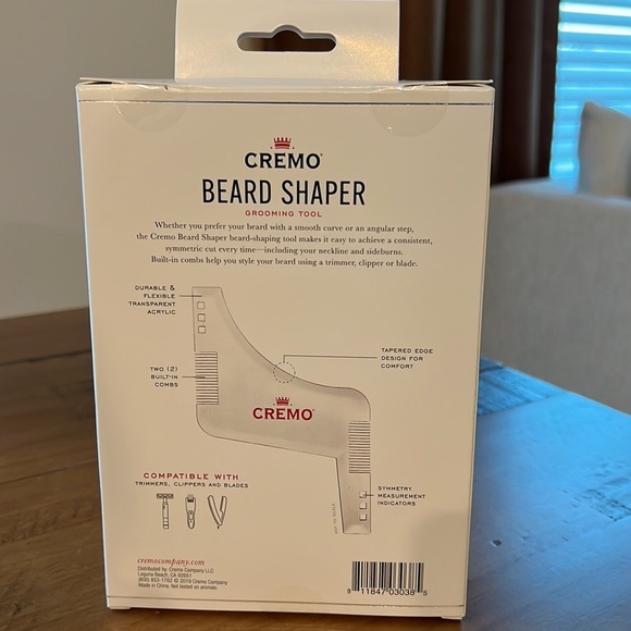 💛 Cremo Beard Shaper Grooming Tool All-In-One Template For Men - Picture 5 of 8